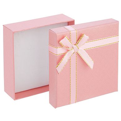 12 Pcs Jewelry Boxes Necklace Bracelet Gift Box Cardboard Bulk, Assorted Colors