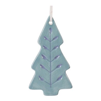 Melrose Etched Tree Ornaments 24-piece Set