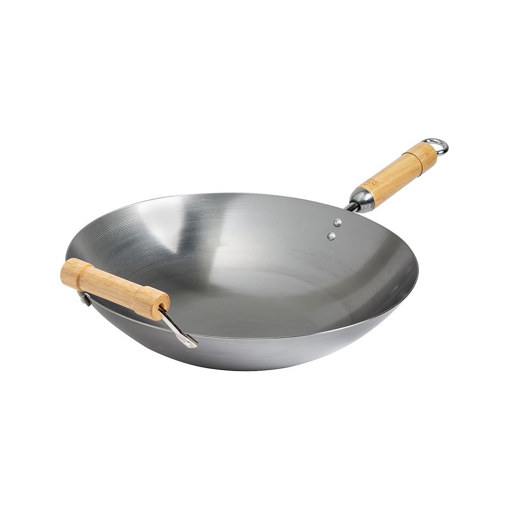 Joyce Chen 14-in. Rounded Carbon Steel Wok