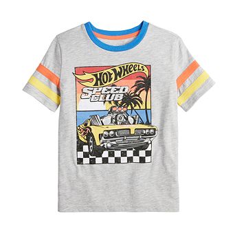 Boys 4-12 Jumping Beans® Mattel Hot Wheels Football Graphic Tee