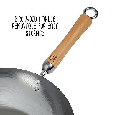 Joyce Chen 12-in. Carbon Steel Stir Frypan