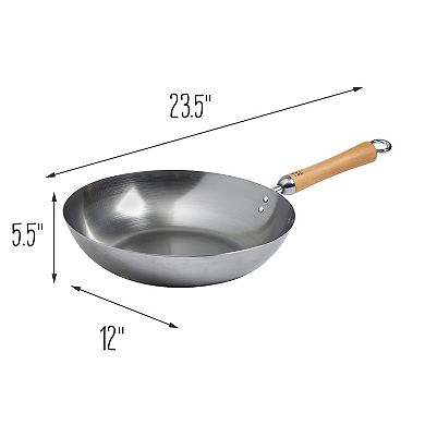 Joyce Chen 12-in. Carbon Steel Stir Frypan