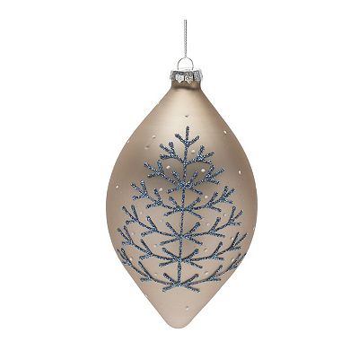 Melrose Glittered Ball Ornament 6 pc Set