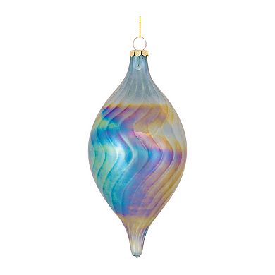 Melrose Iridescent Swirl 6-pc. Ornament Set