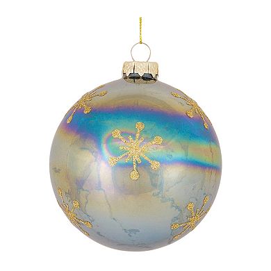 Melrose Iridescent Snowflake 6-pc. Ornament Set