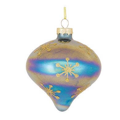 Melrose Iridescent Snowflake 6-pc. Ornament Set