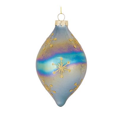 Melrose Iridescent Snowflake 6-pc. Ornament Set