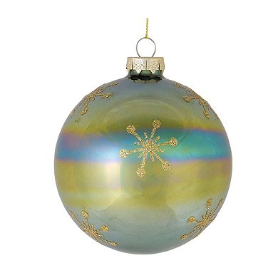 Melrose Iridescent Snowflake 6-pc. Ornament Set