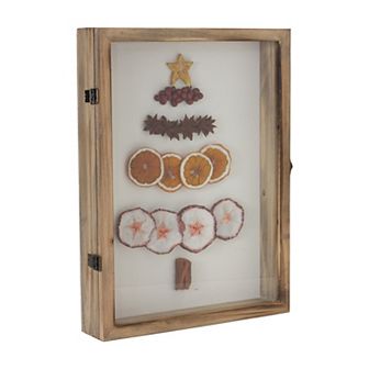 Melrose Dried Fruit Tree 16 in Shadow Box