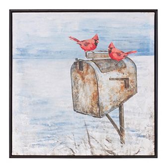 Melrose Cardinal 24 in Mailbox Print