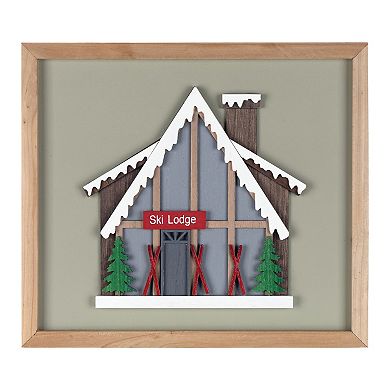 Melrose Ski Lodge 4-pc. Wall Art Set