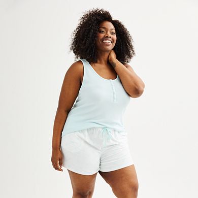 Women's Sonoma Goods For Life® Pajama Tank Top & Pajama Shorts Set