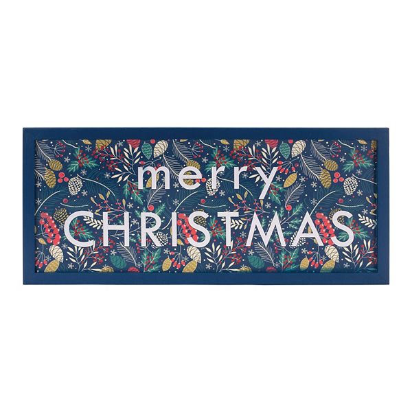 Melrose International Merry Christmas Plaque 12