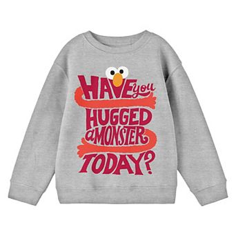Boys 8-20 Sesame Street Monster Long Sleeve Graphic Tee