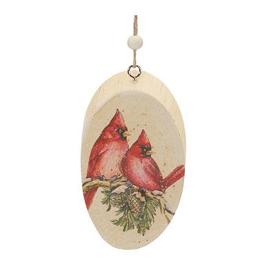 Melrose Cardinal Disc 24-pc. Ornament Set