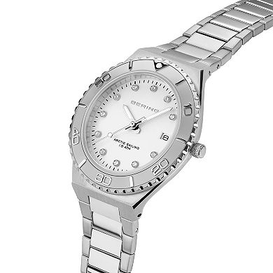 BERING Women's Classic Stainless Steel Link Bracelet Watch