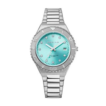 BERING Women's Classic Stainless Steel Link Bracelet Watch