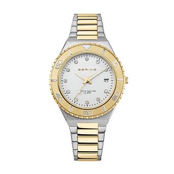 BERING Women's Classic Stainless Steel Link Bracelet Watch