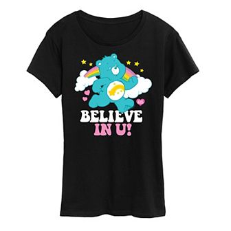 Women's Care Bears Believe In U Graphic Tee