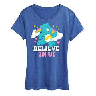 Women's Care Bears Believe In U Graphic Tee