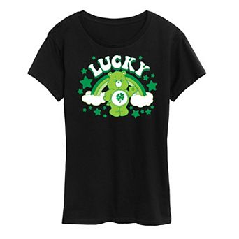 Women's Care Bears Lucky Graphic Tee