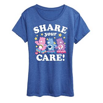 Women's Care Bears Share Your Care Graphic Tee
