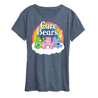 Women's Care Bears Logo Group Graphic Tee