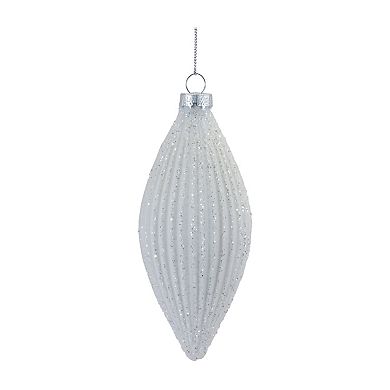 Melrose Glittered Glass 12-pc. Ornament Set