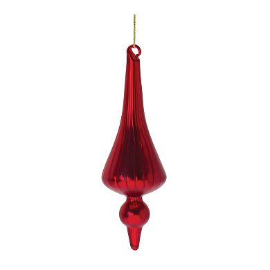 Melrose Ribbed Finial 12-pc. Ornament Set