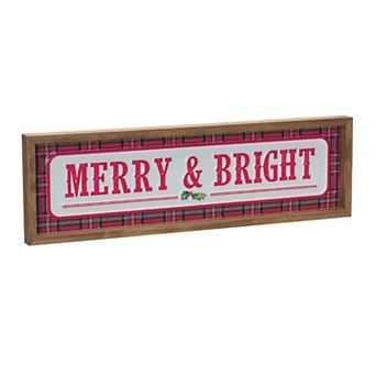 Melrose Merry & Bright Sign