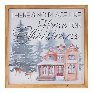 Melrose Winter Cabin & Home 2-pc. Wall Art Set
