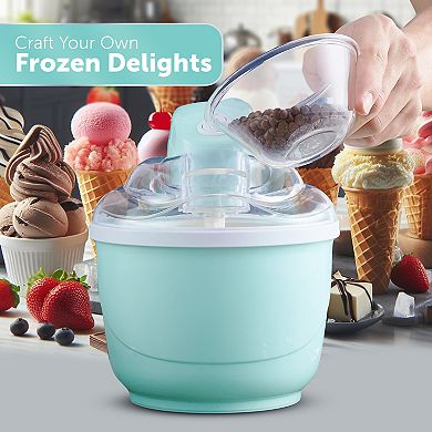 Americana 1-qt Electric Ice Cream Maker with Quick Freeze Bowl