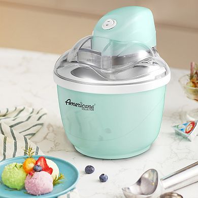 Americana 1-qt Electric Ice Cream Maker with Quick Freeze Bowl