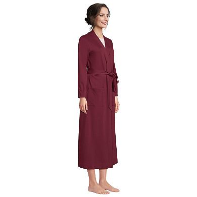 Women's Lands' End Cotton Long Sleeve Robe