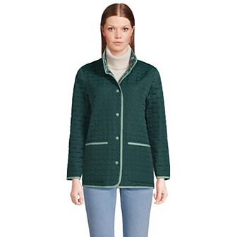Women's Lands' End Insulated Reversible Barn Jacket