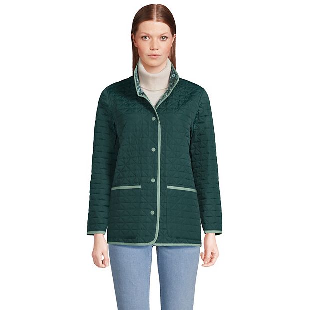 Lands end quilted barn insulated jacket online