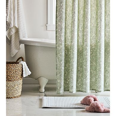 Sonoma Goods For Life® Flower Buds Fabric Shower Curtain