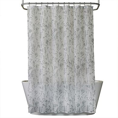 Sonoma Goods For Life® Floral Gauze Fabric Shower Curtain