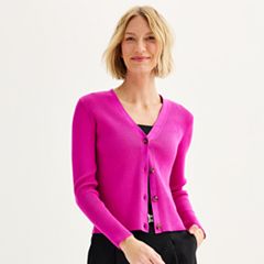 Kohls 2025 pink cardigan