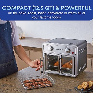 Elite Gourmet French Door Air Fryer Oven