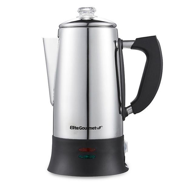 Elite 12Cup Cordless Electric Coffee Percolator