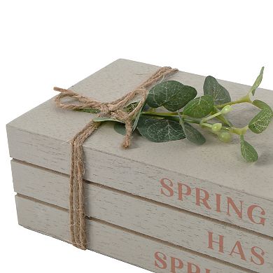 Valentine's Day Book Stack Tabletop Decor