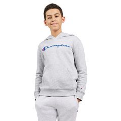 Boys white clearance champion hoodie