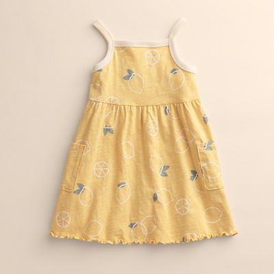 ORGANIC COTTON TANK WITH PRINTED POCKET, GIRL ORGANIC COTTON TANK WITH PRINTED POCKET, GIRL