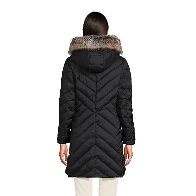 Women's Tall Lands' End Insulated Cozy Fleece Lined Winter Coat