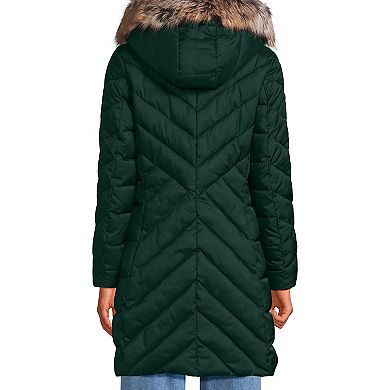 Women's Tall Lands' End Insulated Cozy Fleece Lined Winter Coat