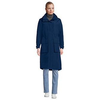 Women's Lands' End Squall Waterproof Insulated Winter Stadium Maxi Coat