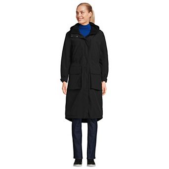 Women's Tall Lands' End Squall Waterproof Insulated Winter Stadium Maxi Coat