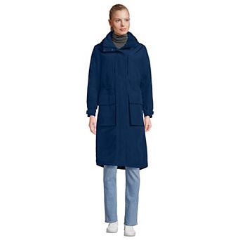 Women's Tall Lands' End Squall Waterproof Insulated Winter Stadium Maxi Coat