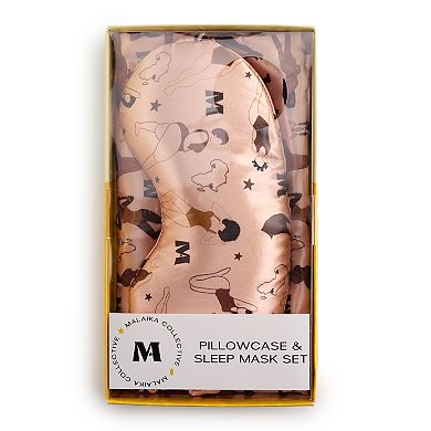 Malaika Collective Pillowcase and Sleep Mask Set